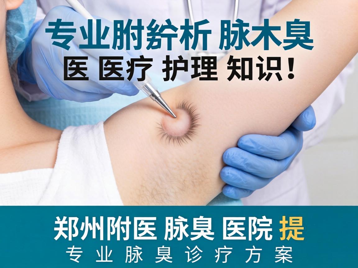 专业解析腋臭医疗护理知识，郑州附医腋臭医院提供专业腋臭诊疗方案