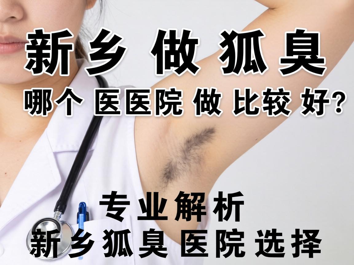 新乡做狐臭哪个医院做比较好？专业解析新乡狐臭医院选择