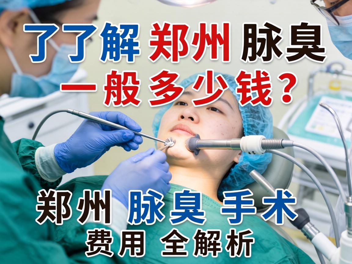 了解郑州腋臭手术一般多少钱？郑州腋臭手术费用全解析