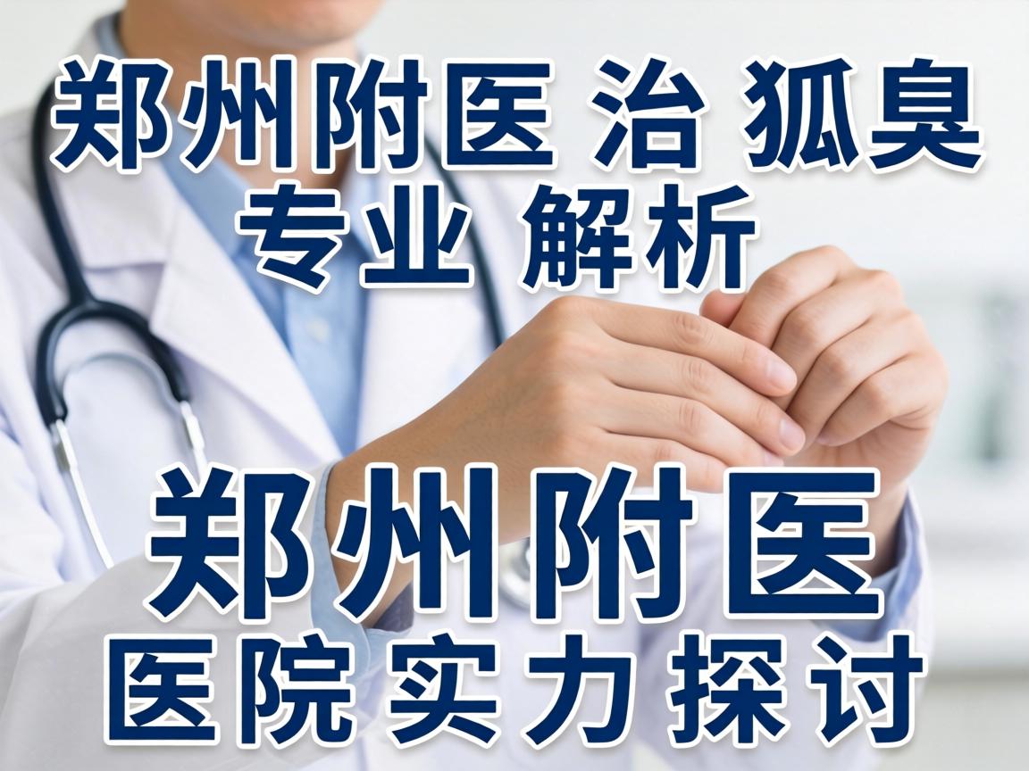 郑州附医治狐臭专业解析，郑州附医腋臭医院实力探讨