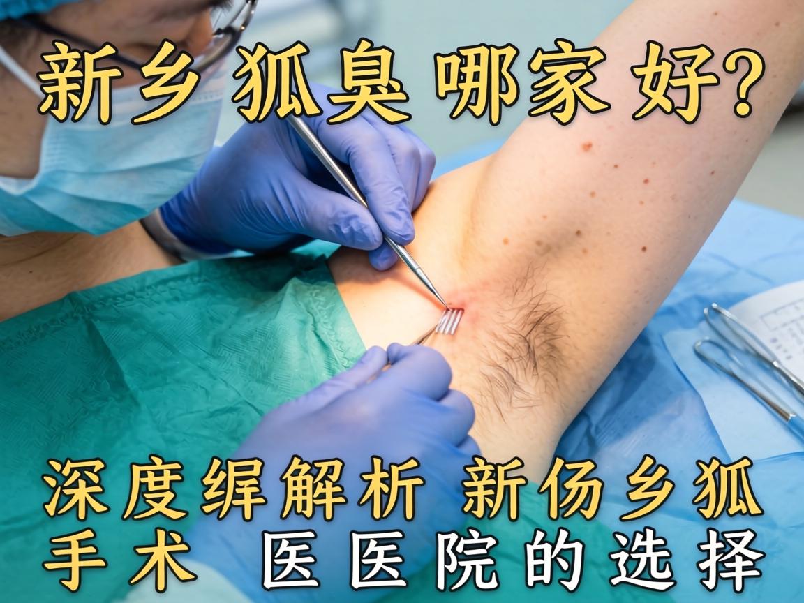 新乡狐臭手术哪家好？深度解析新乡狐臭手术医院的选择