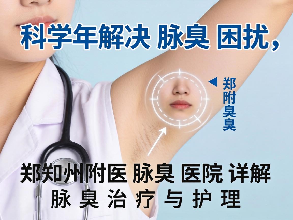 科学解决腋臭困扰，郑州附医腋臭医院详解腋臭治疗与护理