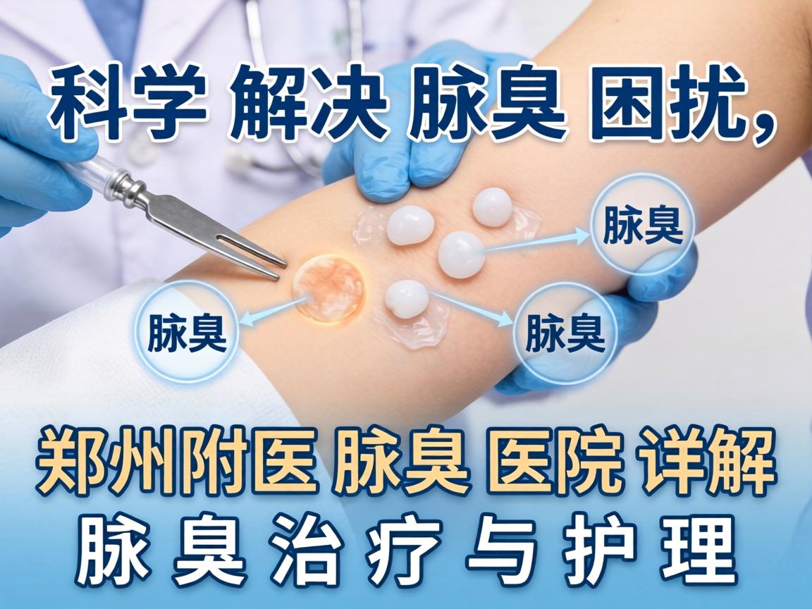 科学解决腋臭困扰，郑州附医腋臭医院详解腋臭治疗与护理