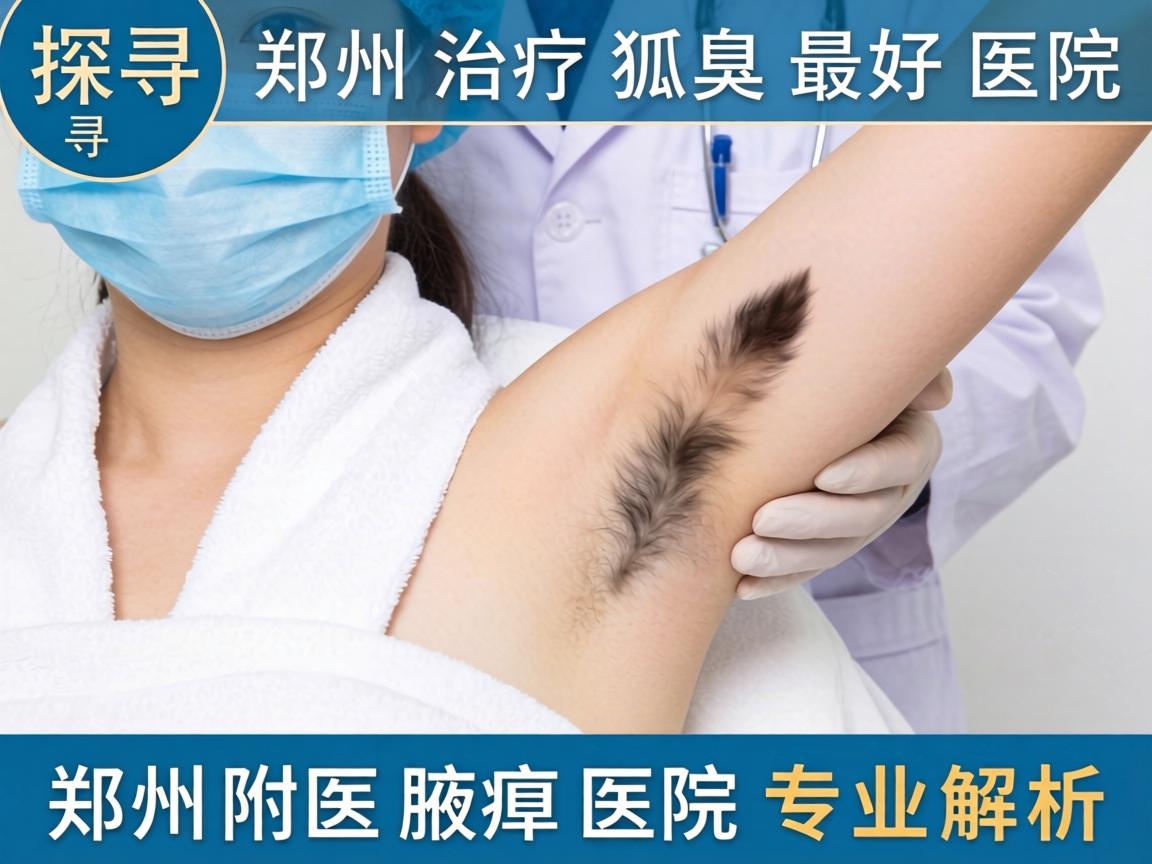 探寻郑州治疗狐臭最好医院，郑州附医腋臭医院专业解析