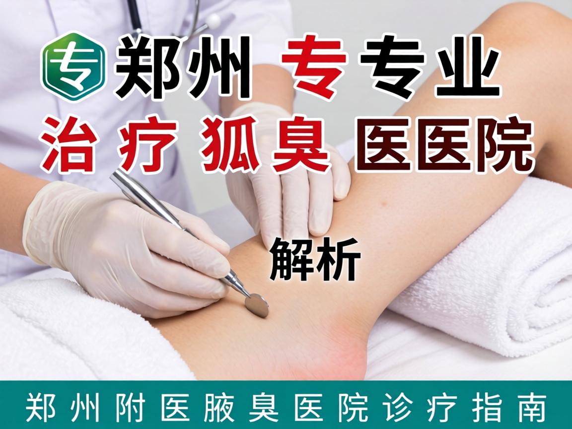 郑州专业治疗狐臭医院解析，郑州附医腋臭医院诊疗指南