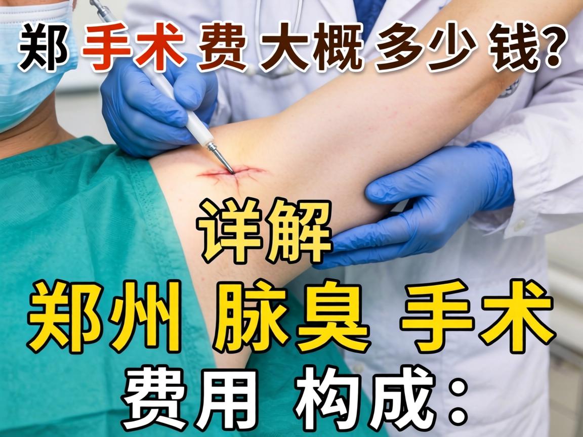 郑州腋臭手术费大概多少钱？详解郑州腋臭手术费用构成