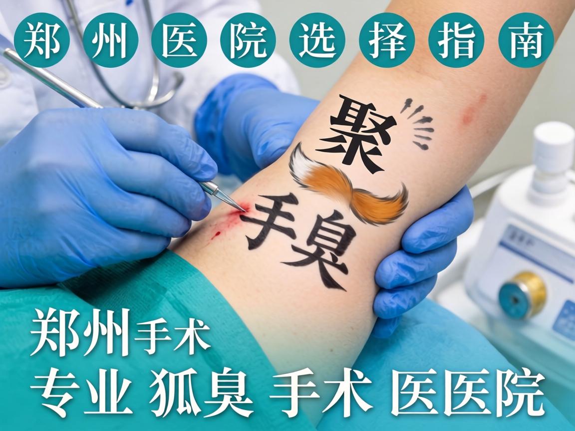 郑州狐臭手术医院选择指南，聚焦郑州专业狐臭手术医院