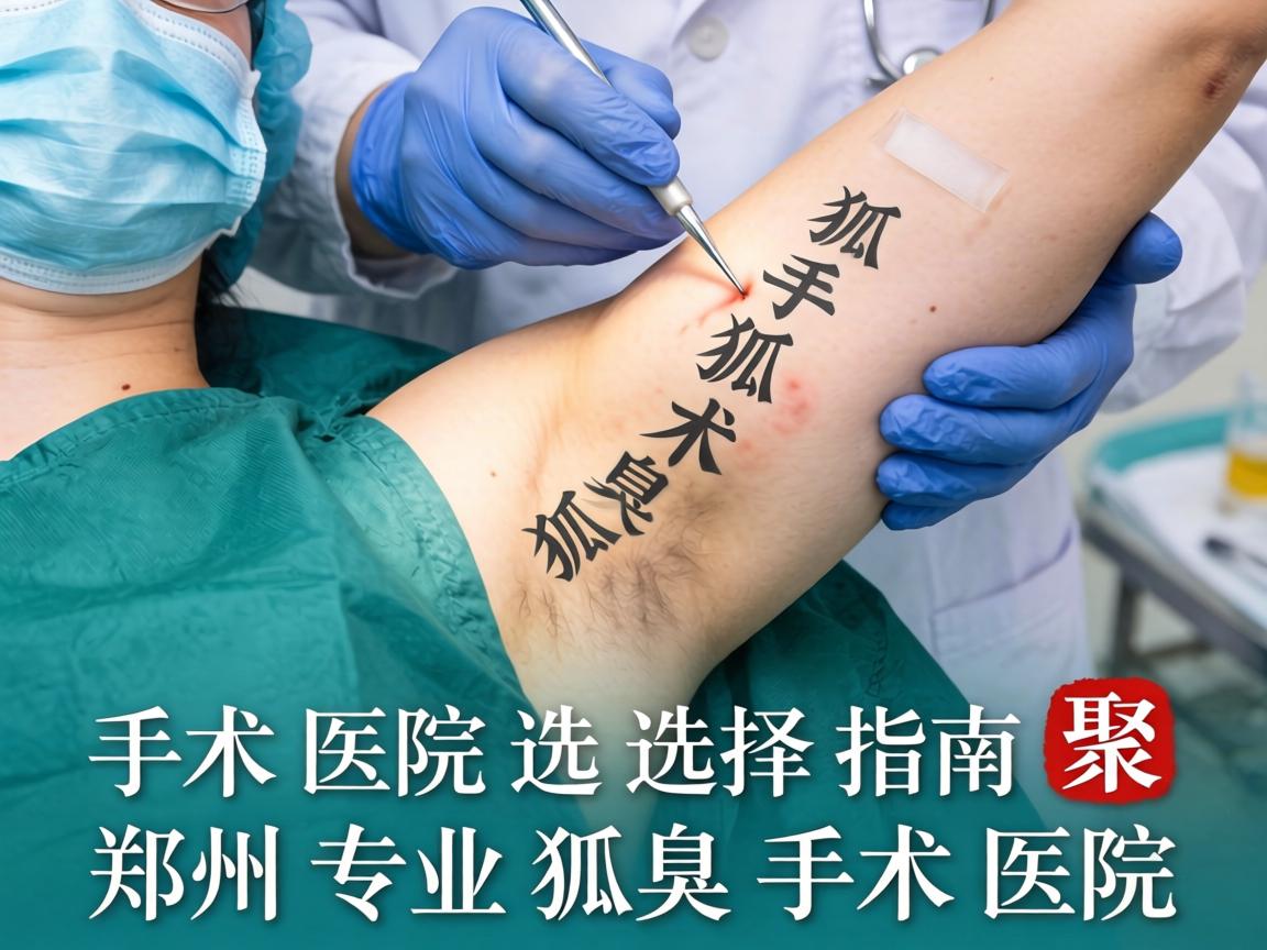 郑州狐臭手术医院选择指南，聚焦郑州专业狐臭手术医院