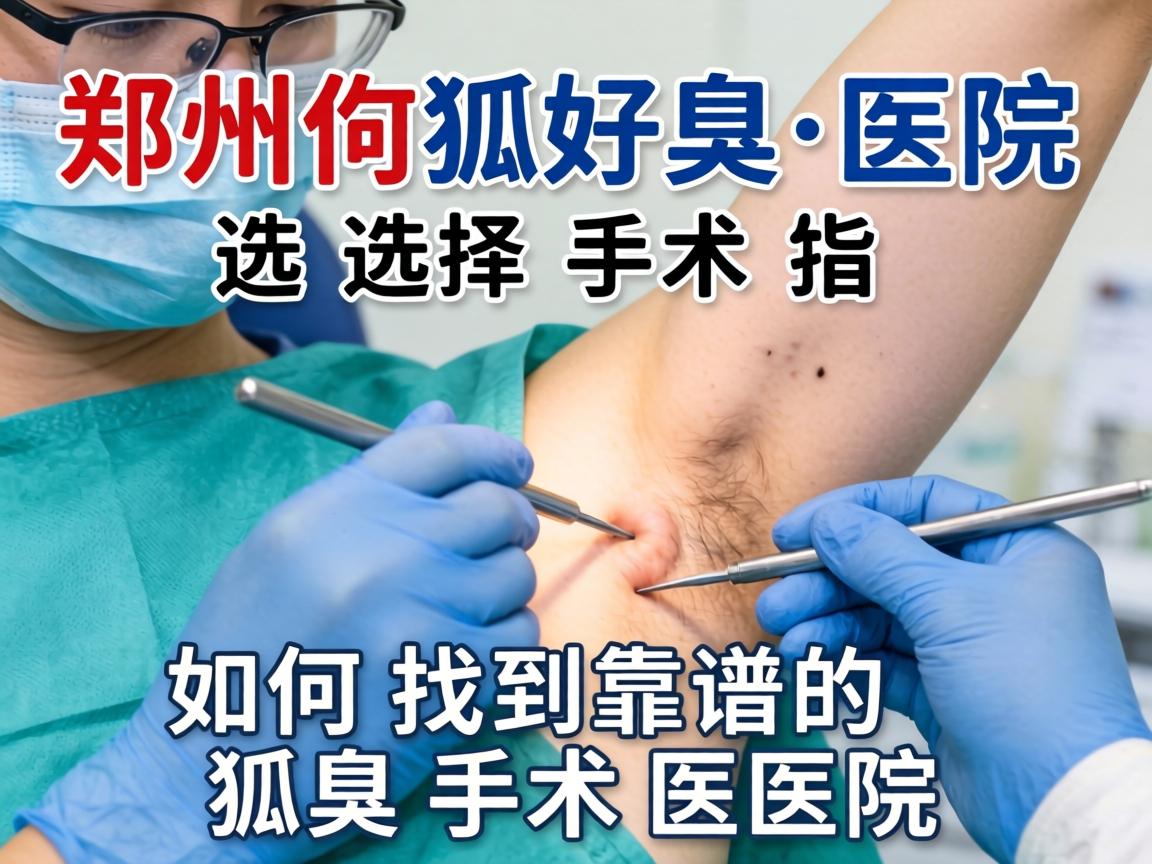 郑州狐臭手术医院选择指南，如何找到靠谱的狐臭手术医院