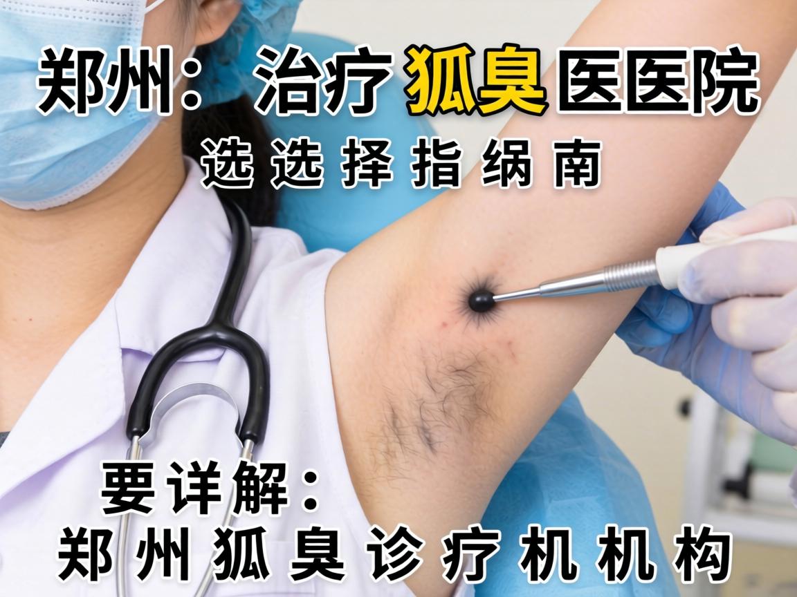郑州治疗狐臭医院选择指南，详解郑州狐臭诊疗机构