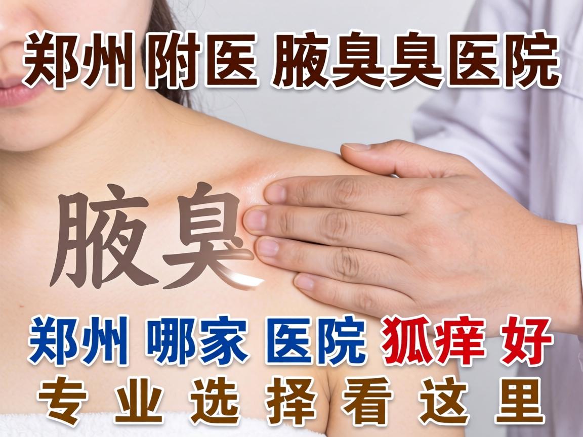 郑州附医腋臭医院解析，郑州哪家医院狐臭好，专业选择看这里