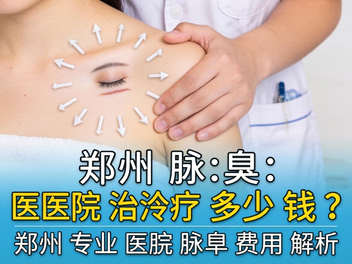 郑州腋臭医院治疗多少钱？郑州专业医院腋臭费用解析