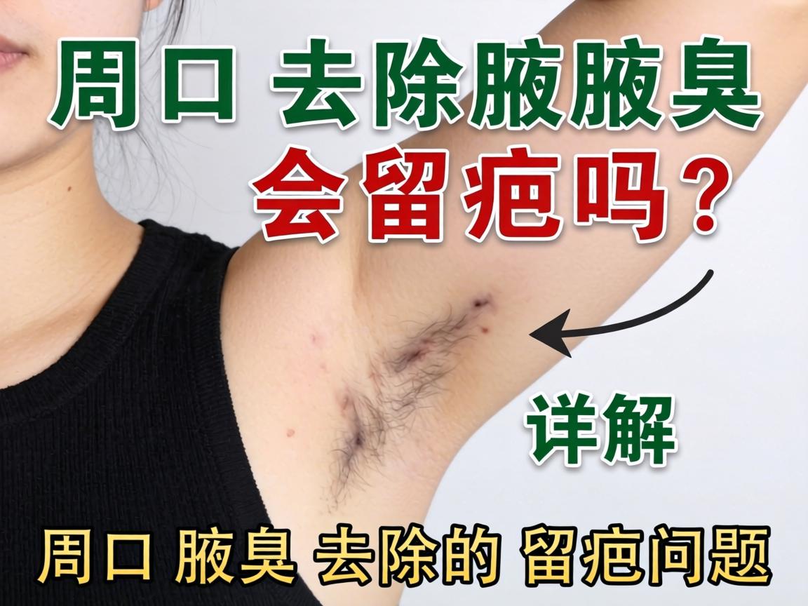 周口去除腋臭会留疤吗？详解周口腋臭去除的留疤问题