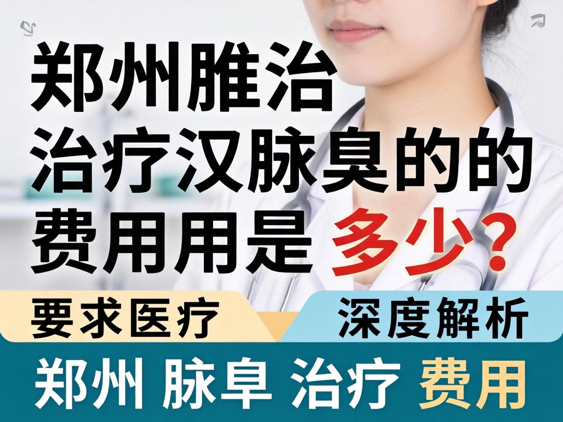 郑州治疗腋臭的费用是多少？深度解析郑州腋臭治疗费用