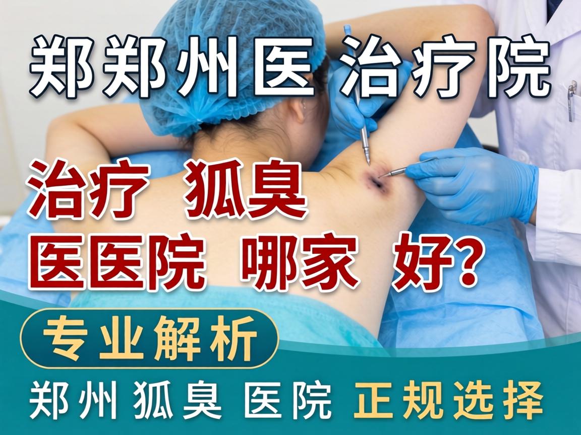 郑州治疗狐臭医院哪家好？专业解析郑州狐臭医院正规选择