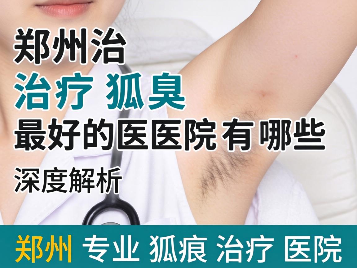 郑州治疗狐臭最好的医院有哪些？深度解析郑州专业狐臭治疗医院