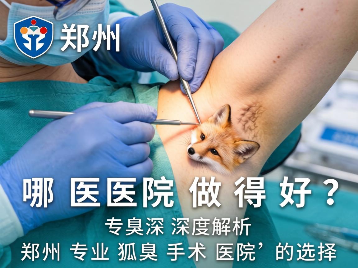 郑州狐臭手术哪医院做得好？深度解析郑州专业狐臭手术医院的选择