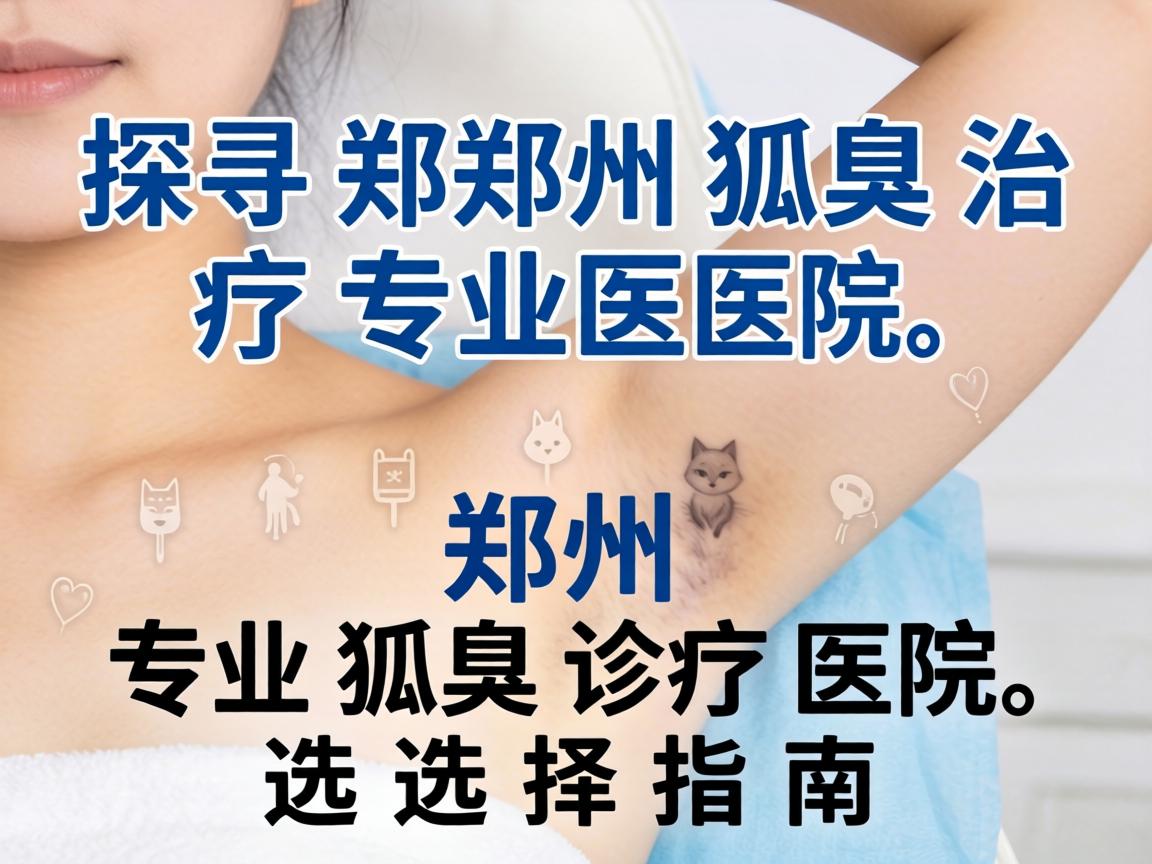 探寻郑州狐臭治疗专业医院，郑州专业狐臭诊疗医院的选择指南