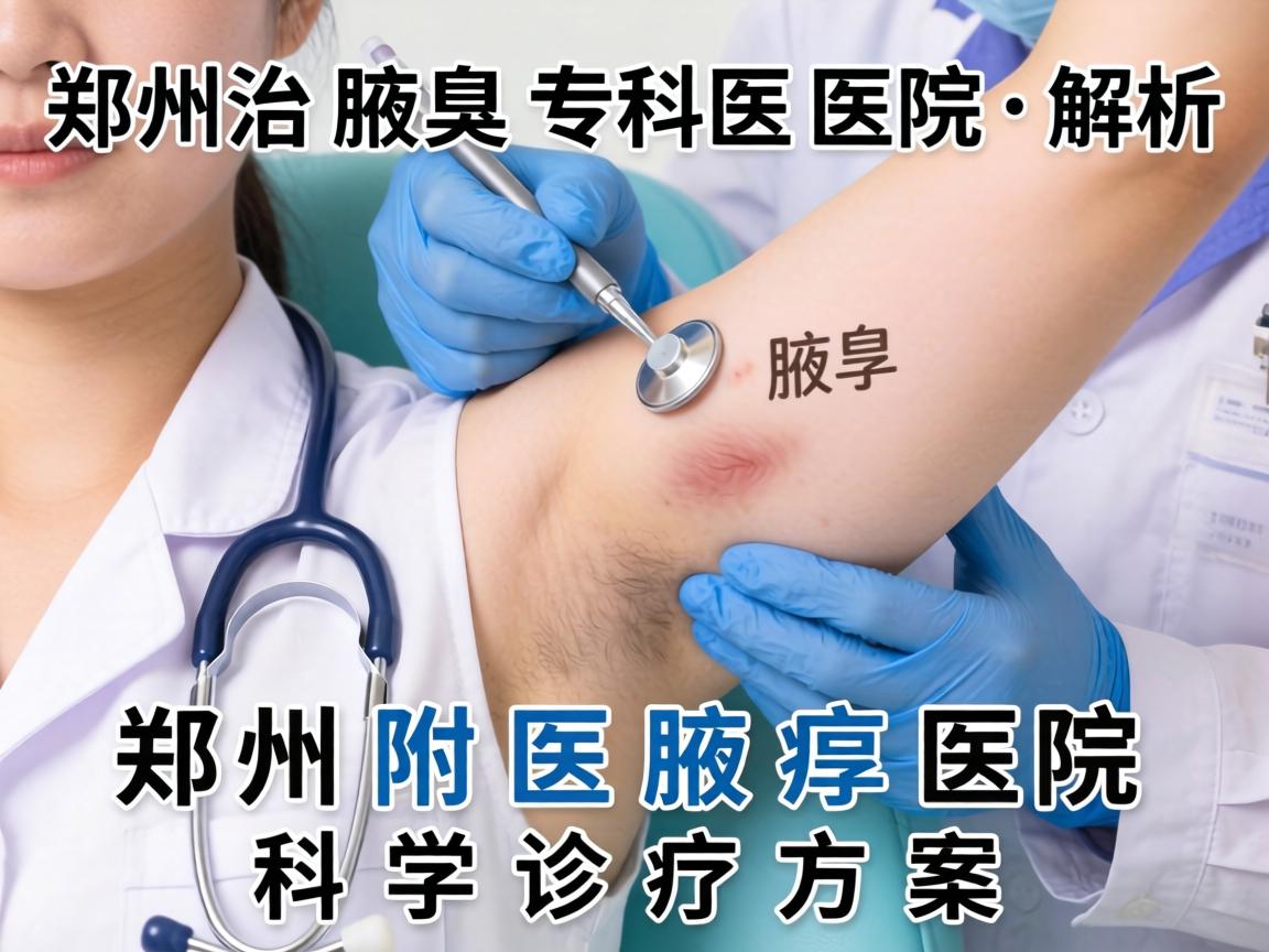 郑州治腋臭专科医院解析，郑州附医腋臭医院的科学诊疗方案