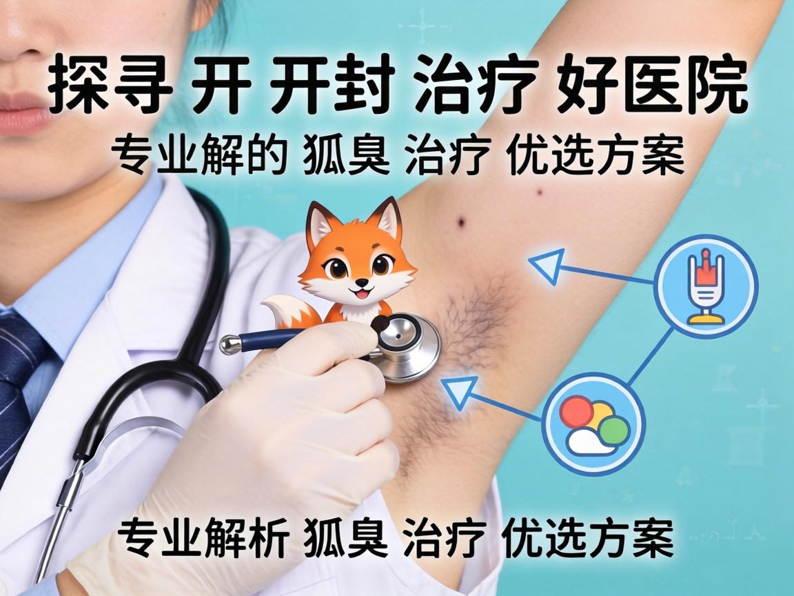 探寻开封狐臭治疗好医院，专业解析狐臭治疗优选方案