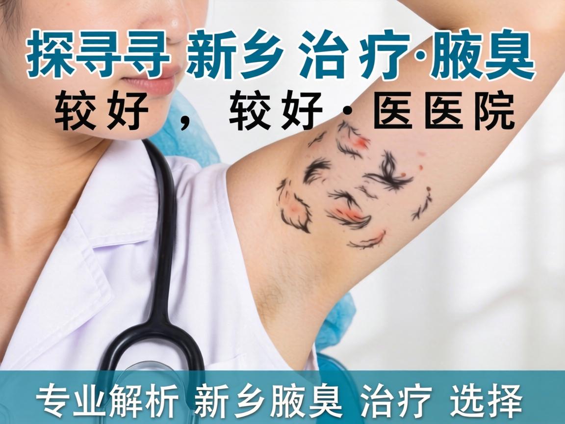 探寻新乡治疗腋臭较好医院，专业解析新乡腋臭治疗选择