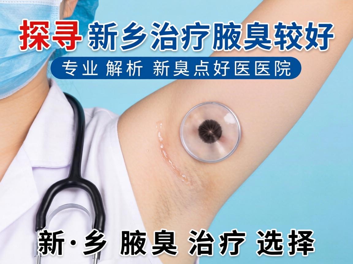 探寻新乡治疗腋臭较好医院，专业解析新乡腋臭治疗选择