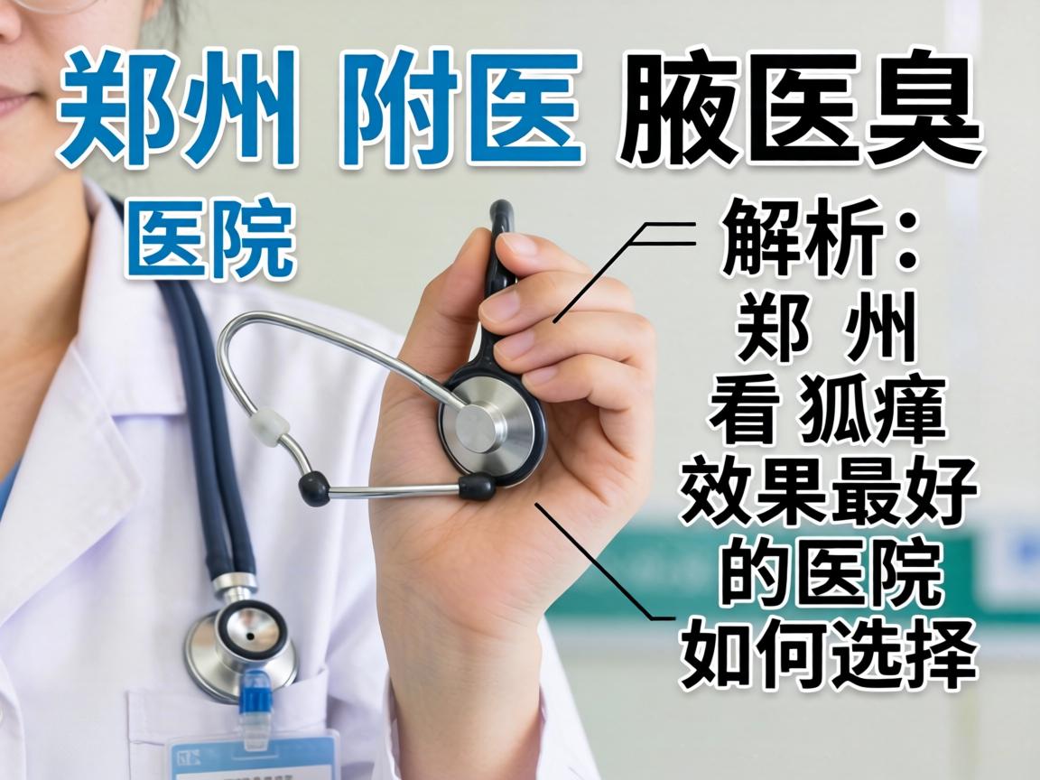 郑州附医腋臭医院解析，郑州看狐臭效果最好的医院如何选择