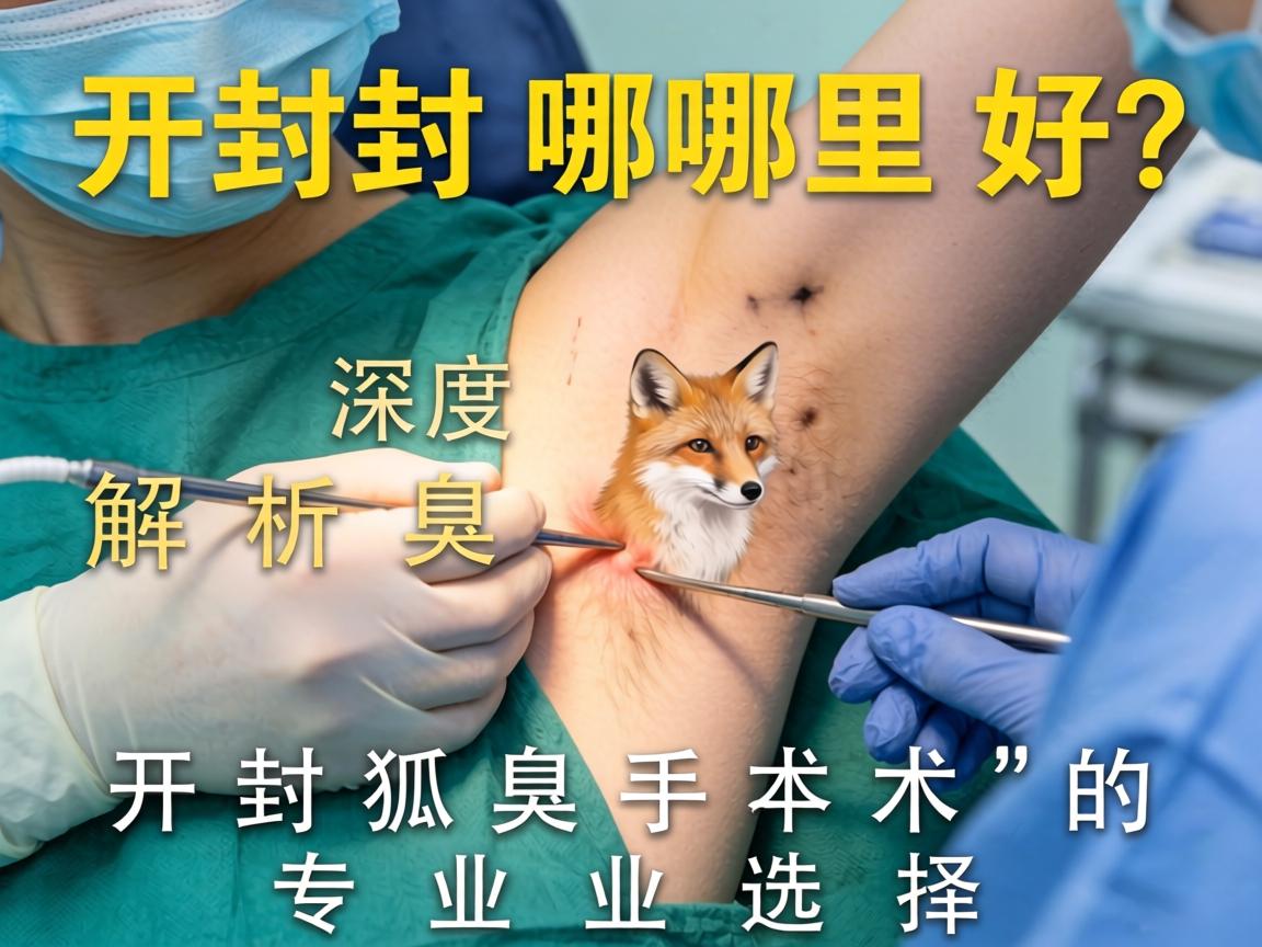 开封狐臭手术哪里好？深度解析开封狐臭手术的专业选择