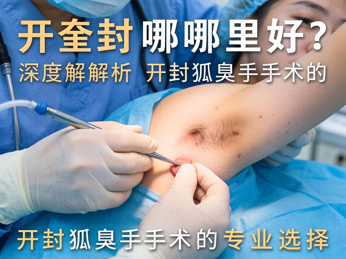 开封狐臭手术哪里好？深度解析开封狐臭手术的专业选择