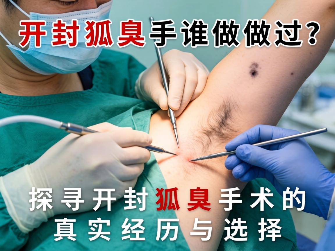 开封狐臭手术谁做过？探寻开封狐臭手术的真实经历与选择