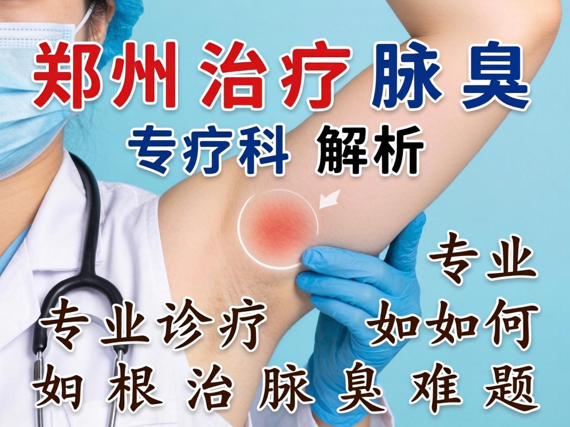 郑州治疗腋臭专科解析，专业诊疗如何根治腋臭难题