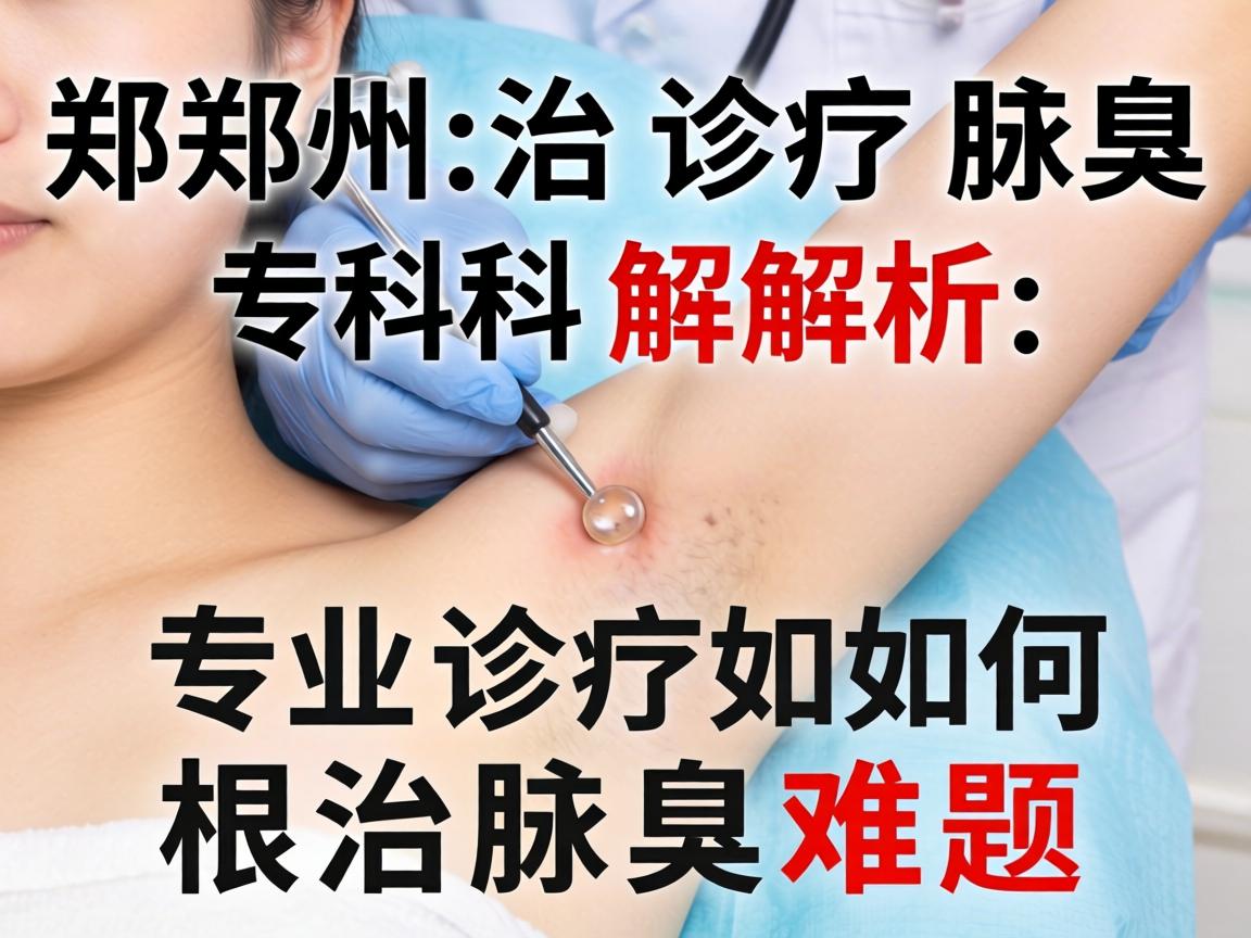 郑州治疗腋臭专科解析，专业诊疗如何根治腋臭难题