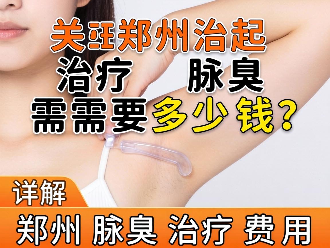 郑州治疗腋臭需要多少钱？详解郑州腋臭治疗费用