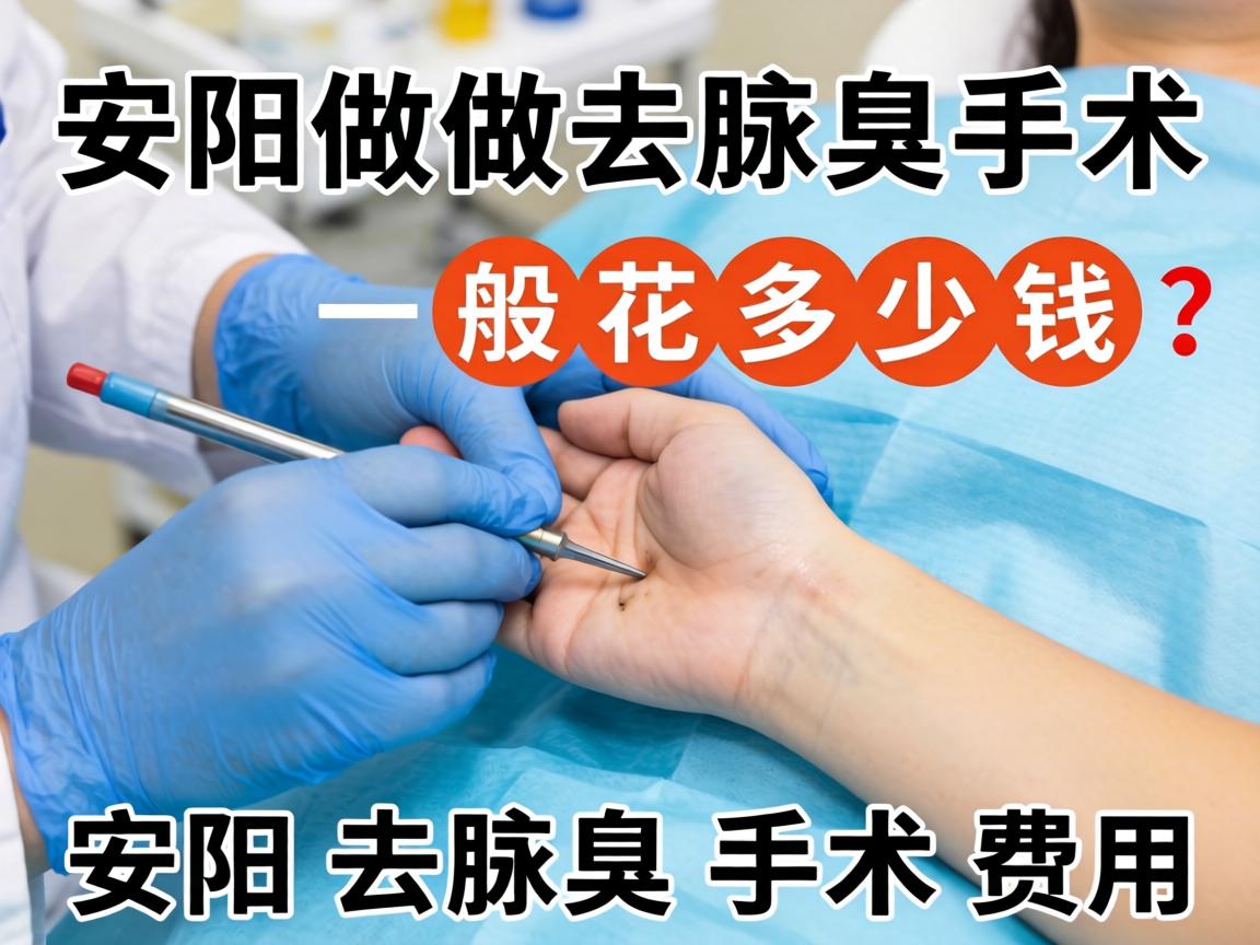 安阳做去腋臭手术一般花多少钱？详解安阳去腋臭手术费用