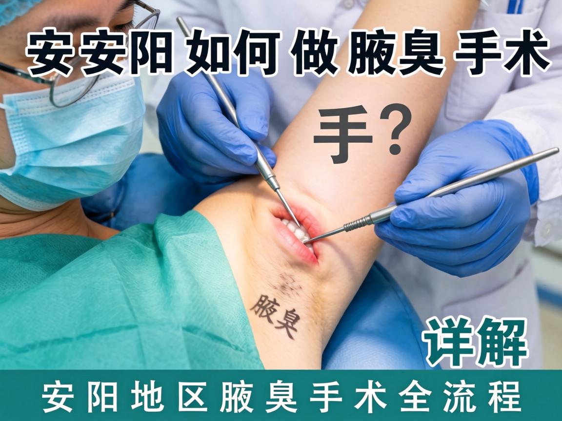 安阳如何做腋臭手术？详解安阳地区腋臭手术全流程