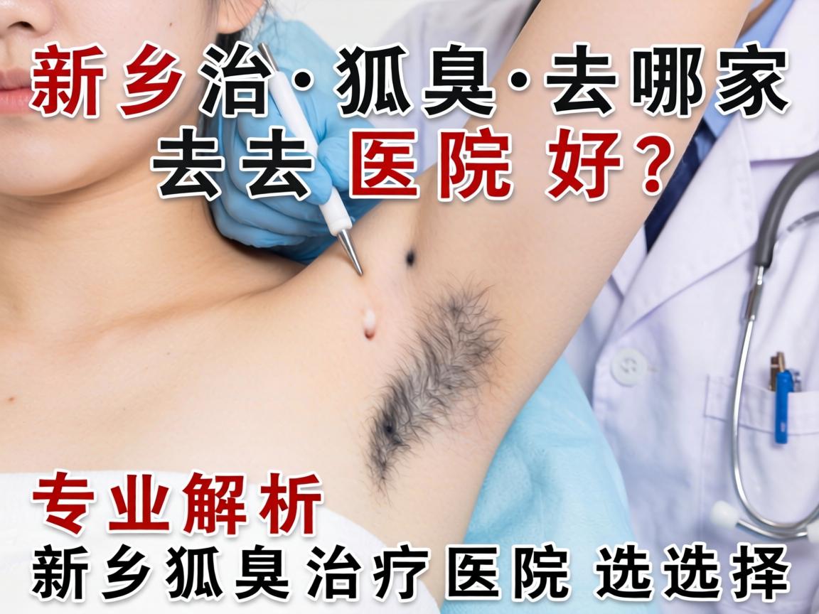 新乡治疗狐臭去哪家医院好？专业解析新乡狐臭治疗医院选择