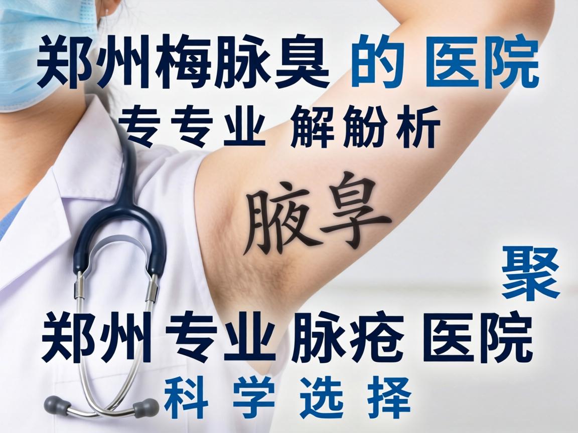 郑州腋臭医院专业解析，聚焦郑州专业腋臭医院的科学选择