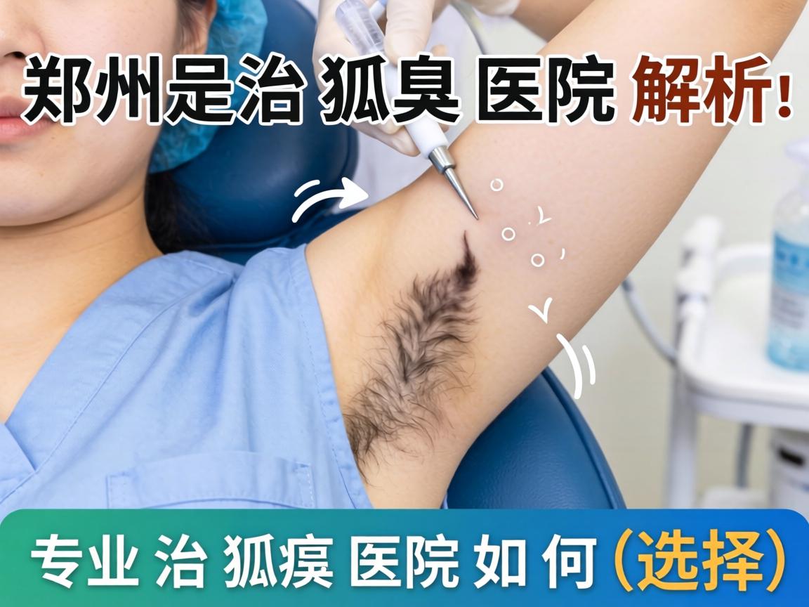 郑州治狐臭医院解析，专业治狐臭医院如何选择