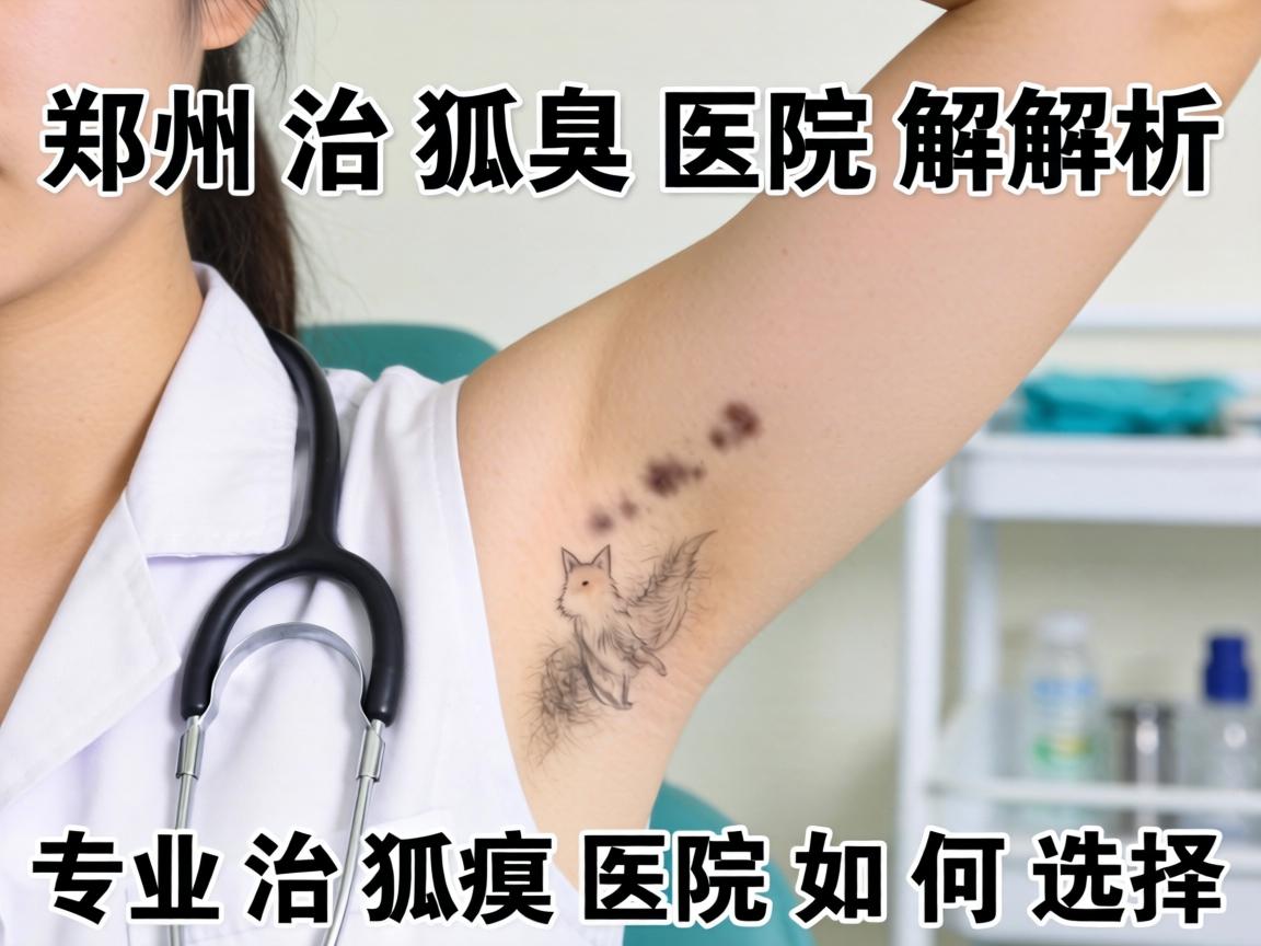 郑州治狐臭医院解析，专业治狐臭医院如何选择
