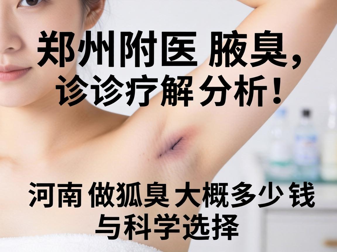 郑州附医腋臭诊疗解析，河南做狐臭大概多少钱与科学选择