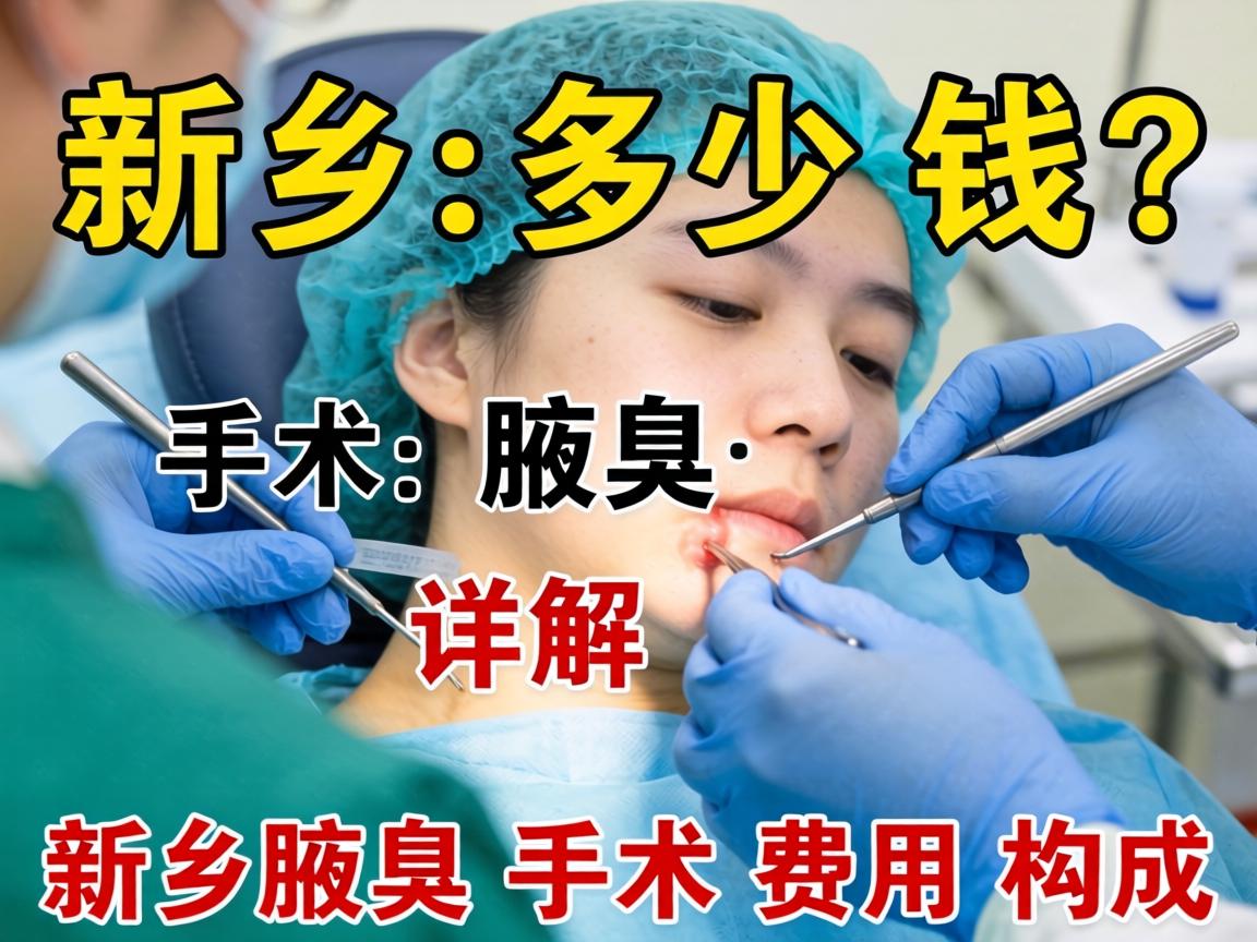 新乡腋臭手术多少钱？详解新乡腋臭手术费用构成