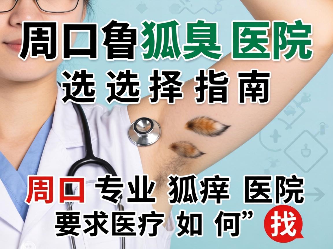 周口狐臭医院选择指南，周口专业狐臭医院如何找