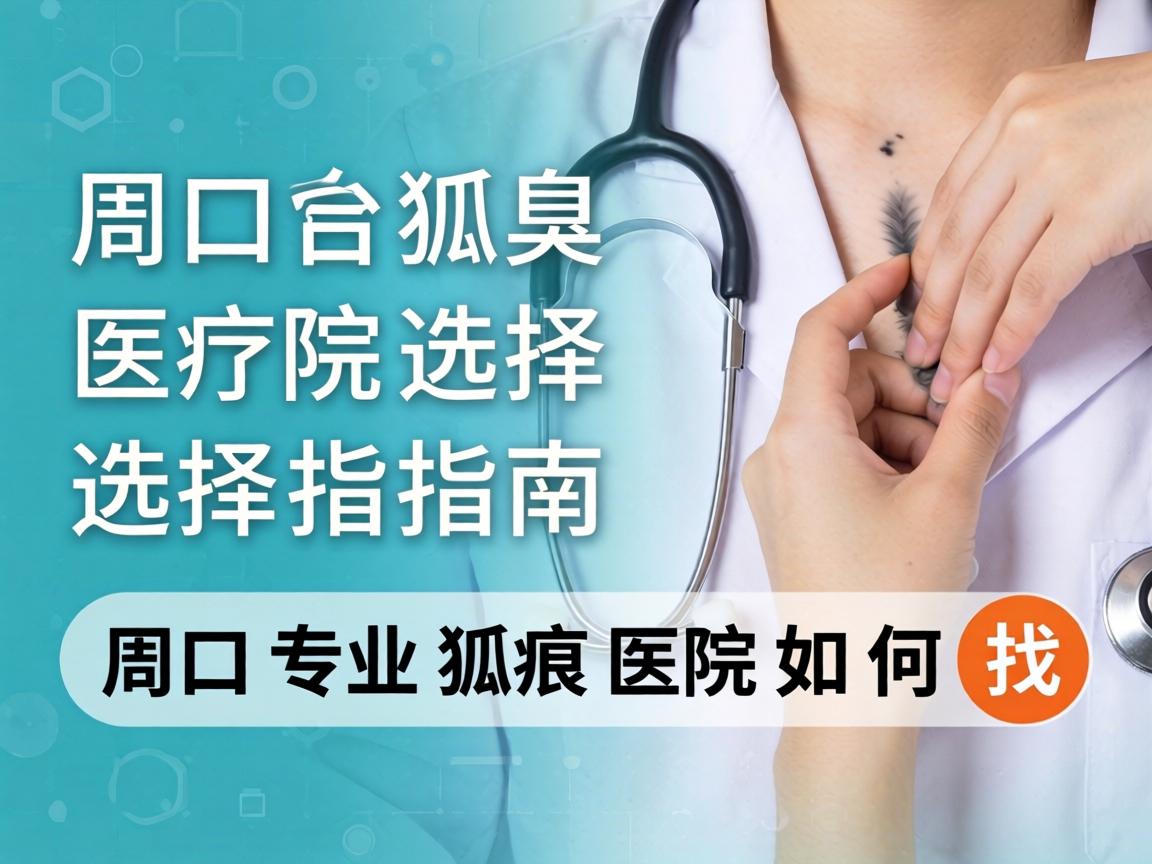 周口狐臭医院选择指南，周口专业狐臭医院如何找