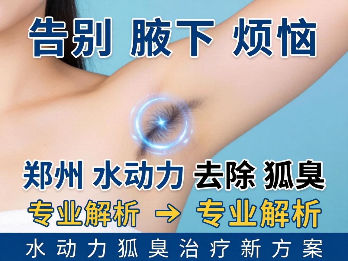 告别腋下烦恼，郑州水动力去除狐臭，专业解析水动力狐臭治疗新方案