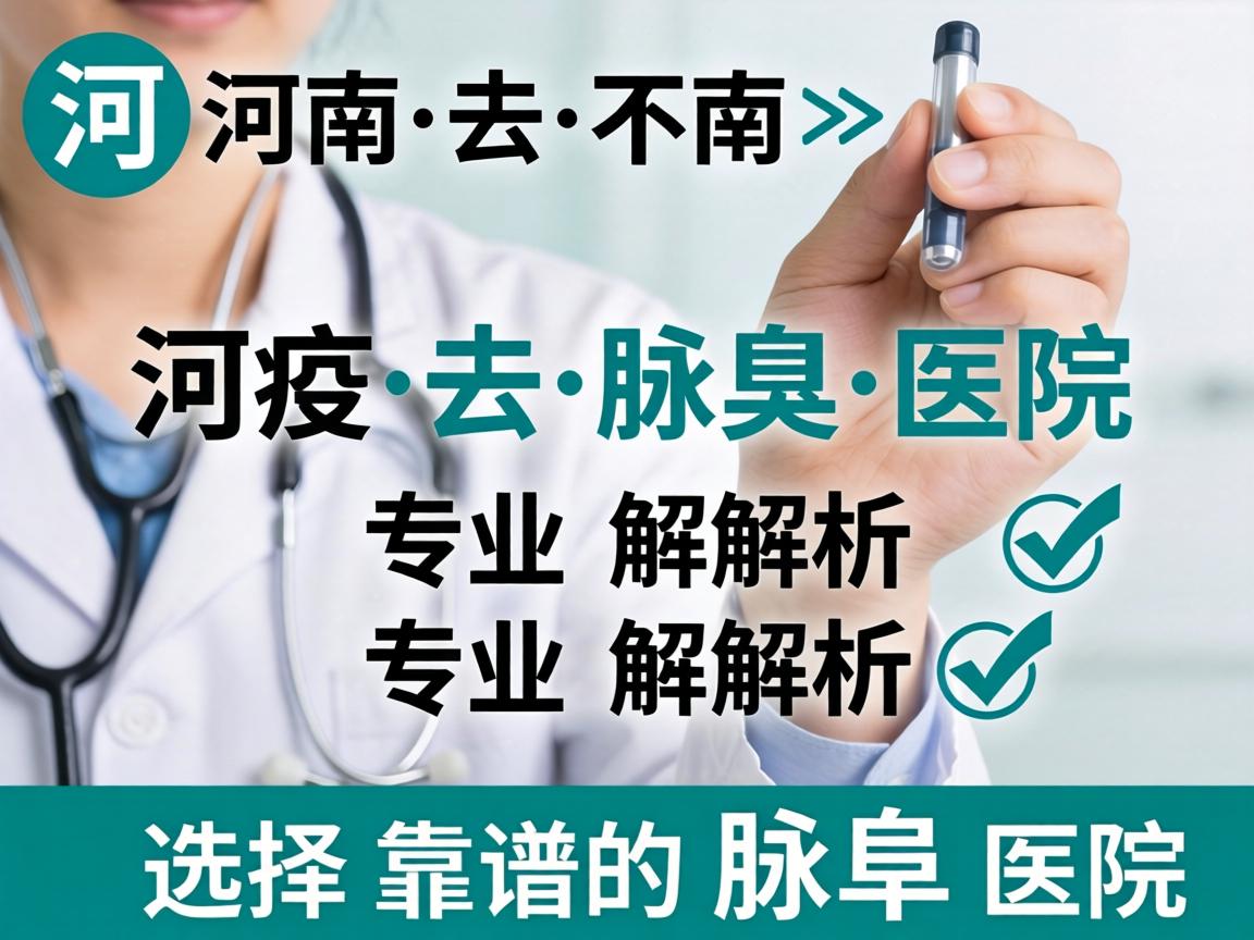 河南去腋臭医院专业解析，如何选择靠谱的腋臭医院