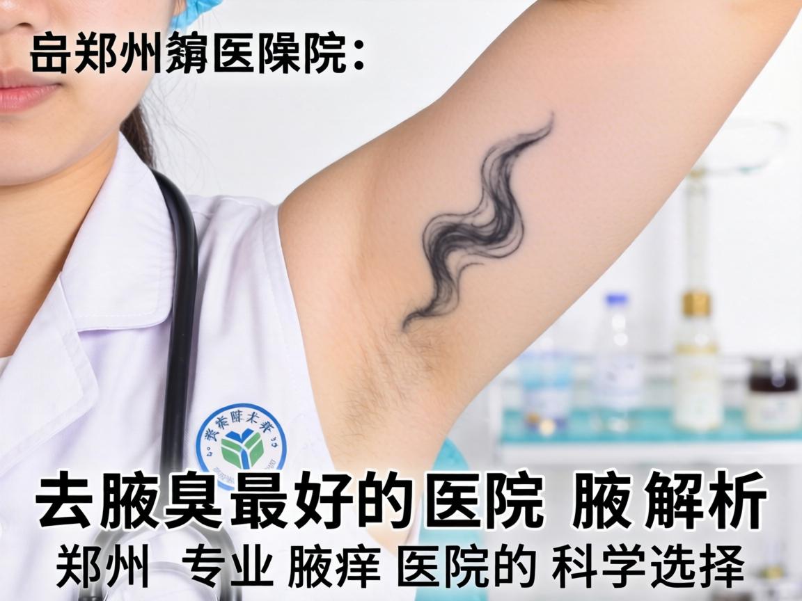 郑州去腋臭最好的医院解析，郑州专业腋臭医院的科学选择