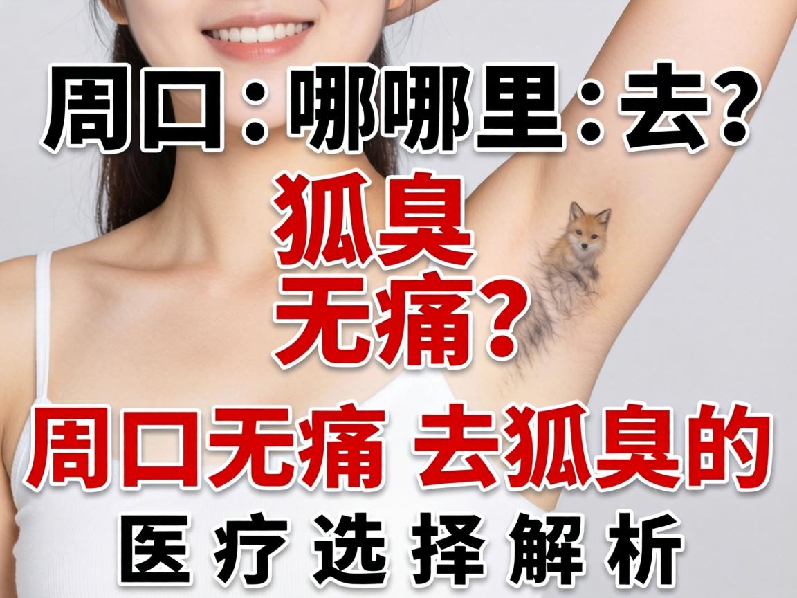 周口哪里去狐臭无痛？周口无痛去狐臭的医疗选择解析