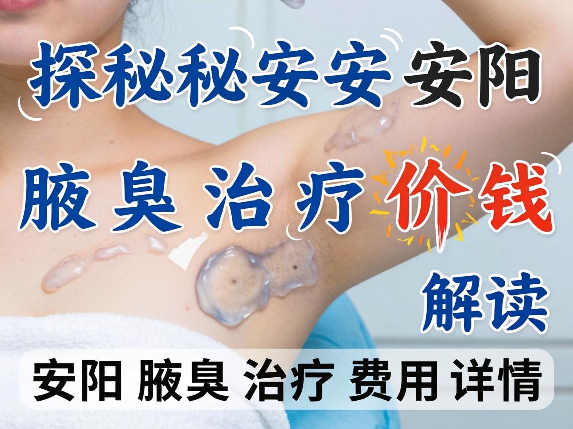 探秘安阳腋臭治疗价钱 解读安阳腋臭治疗费用详情