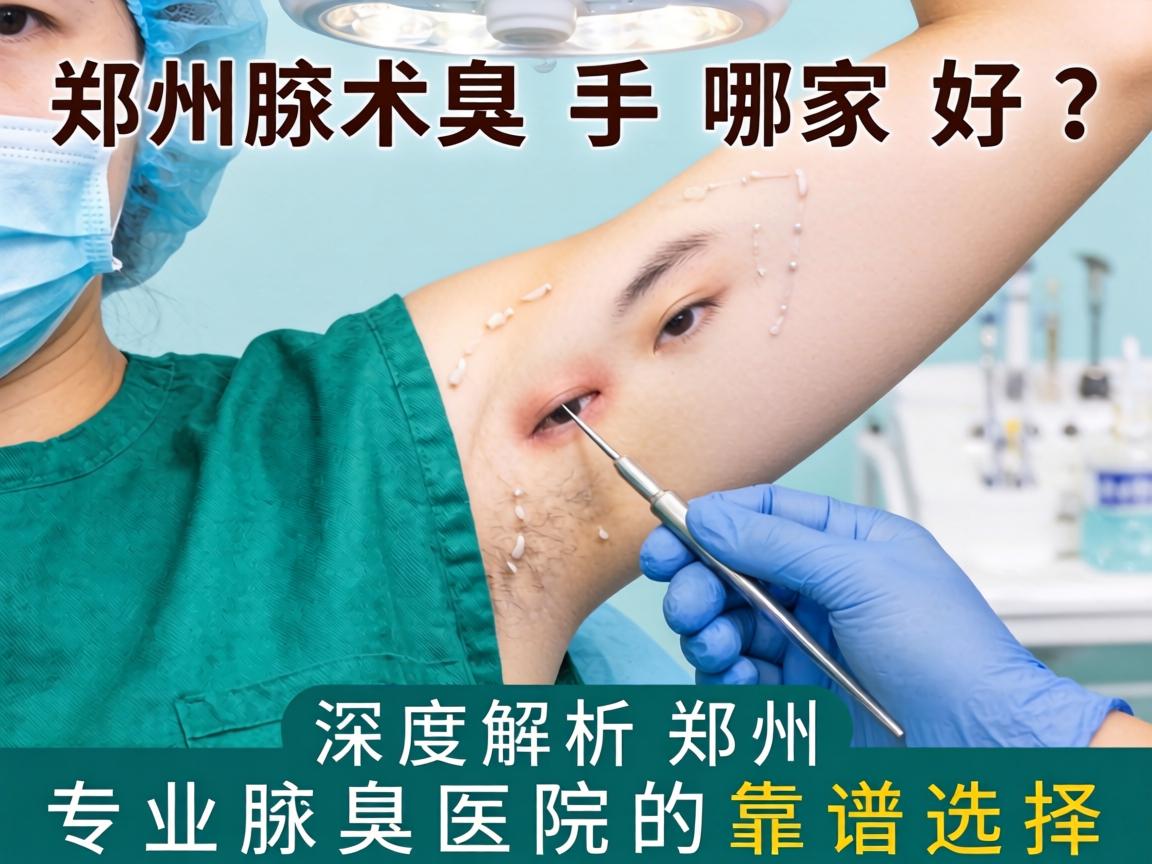 郑州腋臭手术哪家好？深度解析郑州专业腋臭医院的靠谱选择