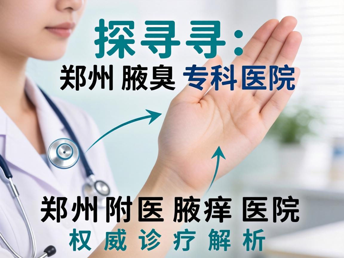 探寻郑州腋臭专科医院，郑州附医腋臭医院的权威诊疗解析